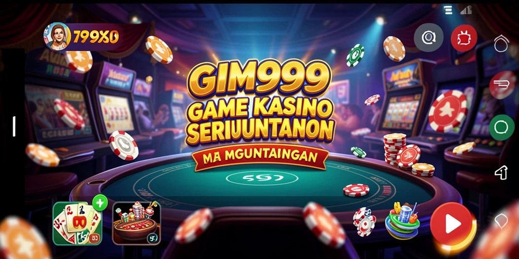 Tampilan menarik dari gameplay GIM999 yang mengasyikkan.