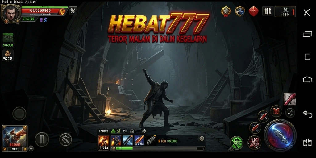 Gambaran gameplay HEBAT777 yang menegangkan dan mencekam.