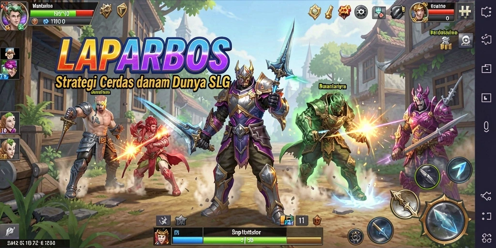 Gameplay menarik dari LAPARBOS yang menampilkan strategi mendalam.