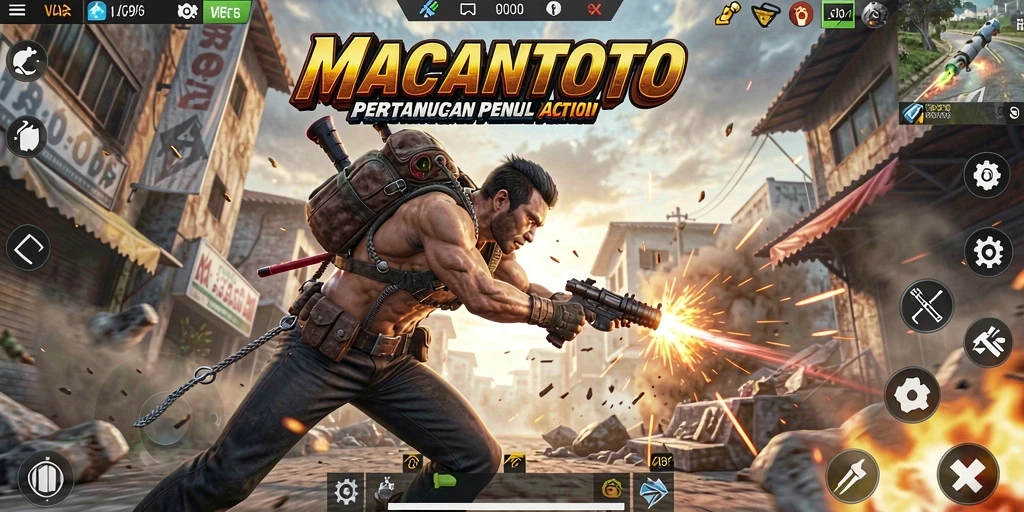 Tampilan aksi seru dari gameplay di MACANTOTO yang mendebarkan.