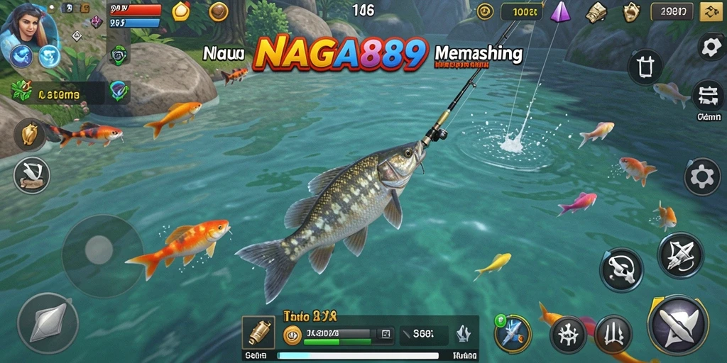 Tangkapan ikan yang menakjubkan dalam gameplay NAGA889.