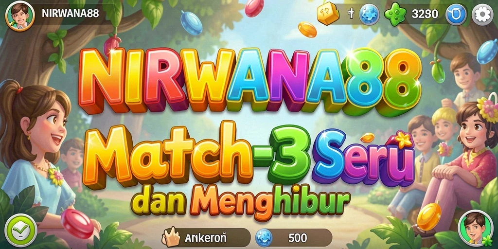 Tampilan gameplay seru di NIRWANA88 dengan grafis menarik.