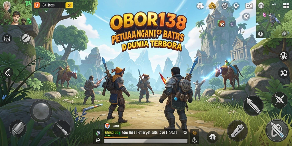 Gameplay seru OBOR138 yang menampilkan eksplorasi dunia terbuka.