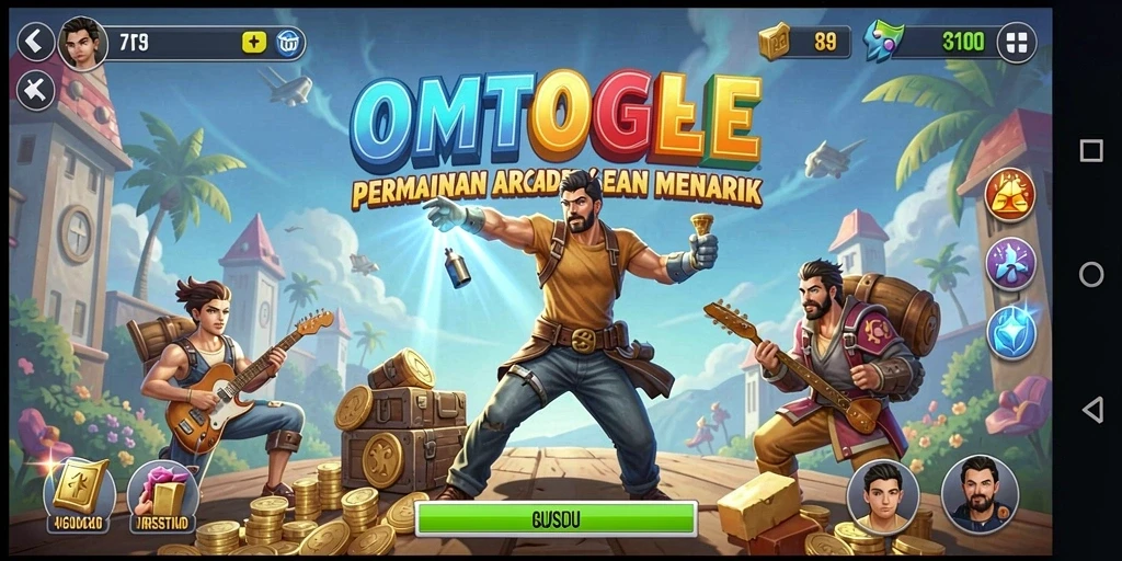 Tampilan menarik dari gameplay OMTOGEL yang seru.