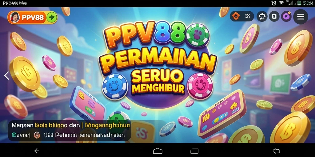 Tampilan menarik dari gameplay Bingo di PPV88.