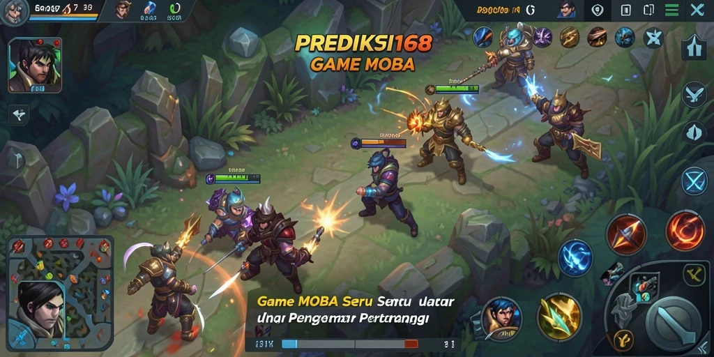 Gameplay seru PREDIKSI168 saat pertarungan intens.