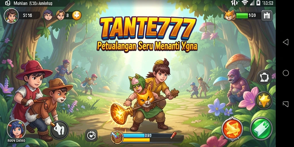 Screenshot TANTE777 menampilkan aksi petualangan yang mendebarkan.